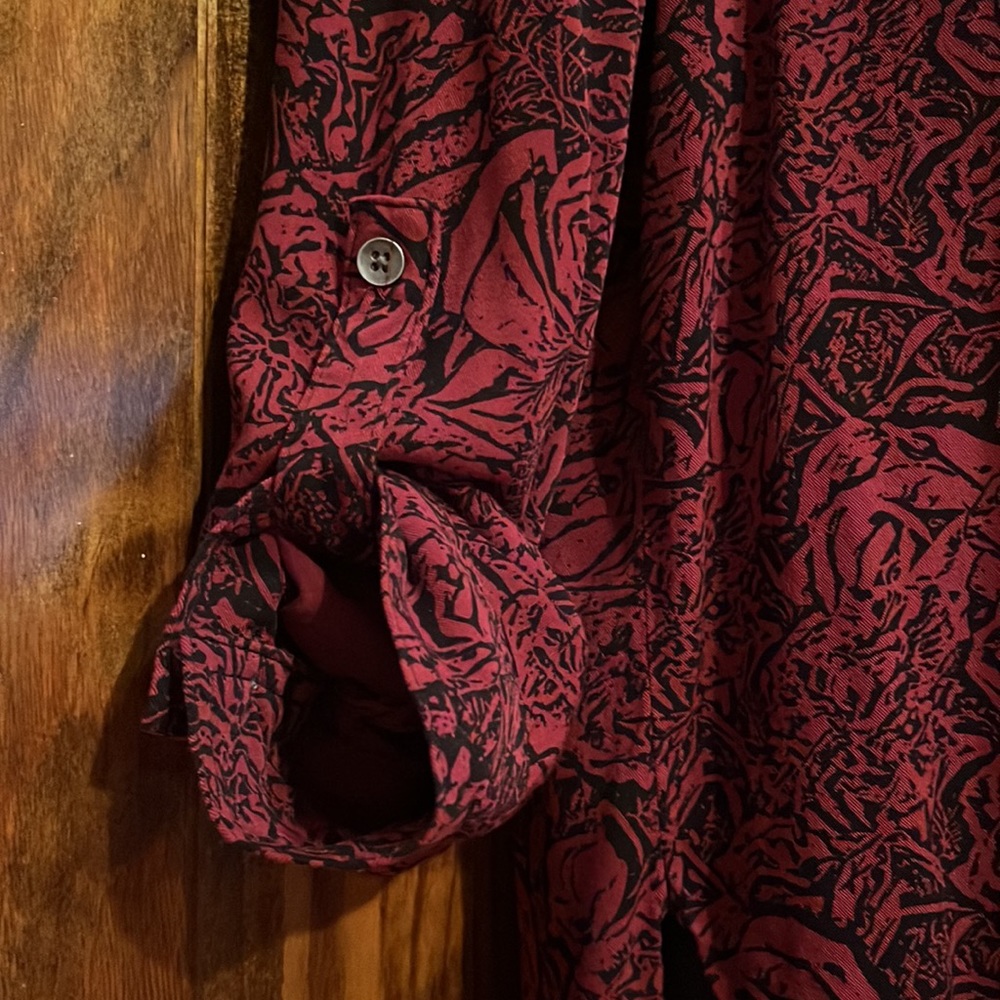 Rock & Republic Floral Button Up Tunic - Picture 3 of 9